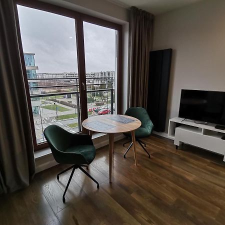 דירות ורשה Nowoczesny Apartament Z Widokiem מראה חיצוני תמונה