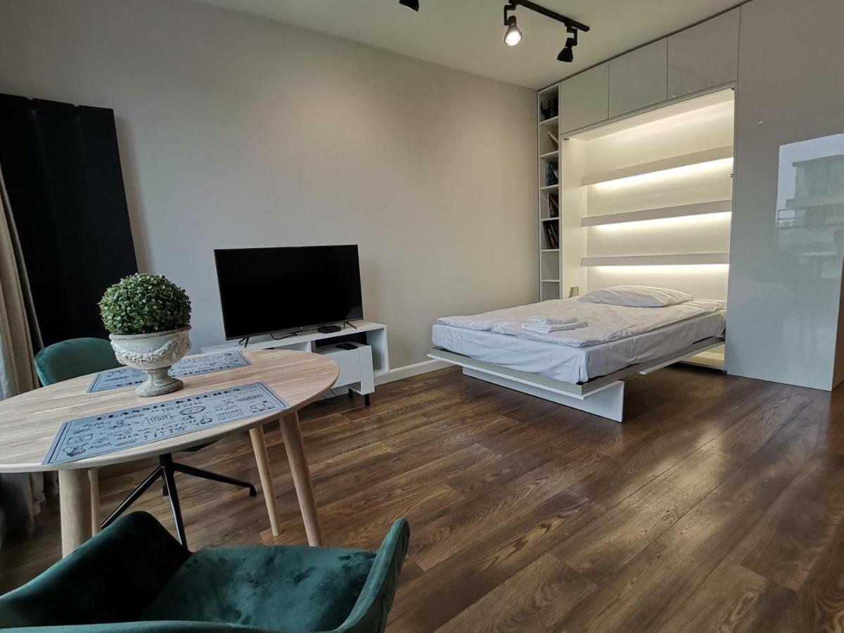 דירות ורשה Nowoczesny Apartament Z Widokiem מראה חיצוני תמונה