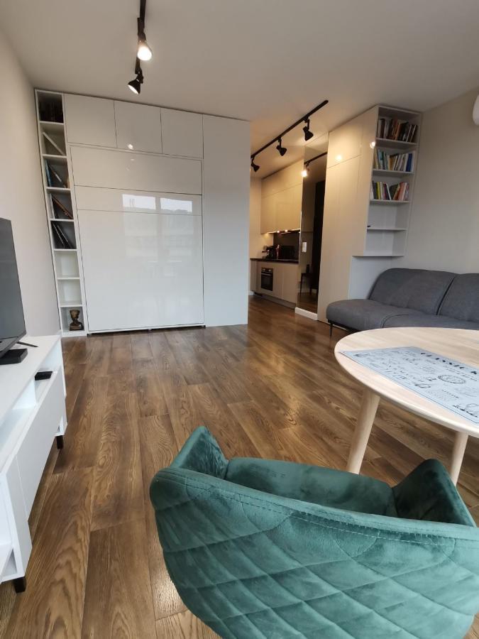 דירות ורשה Nowoczesny Apartament Z Widokiem מראה חיצוני תמונה
