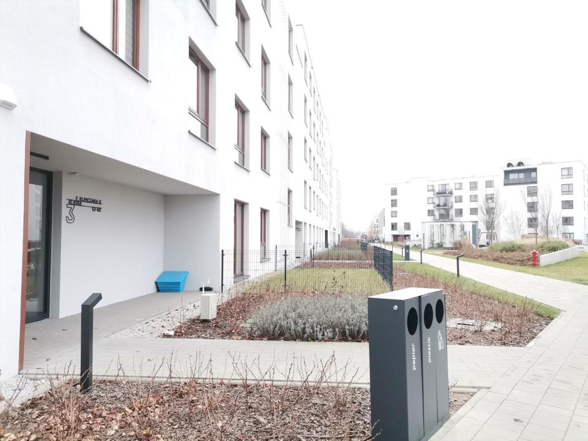 דירות ורשה Nowoczesny Apartament Z Widokiem מראה חיצוני תמונה