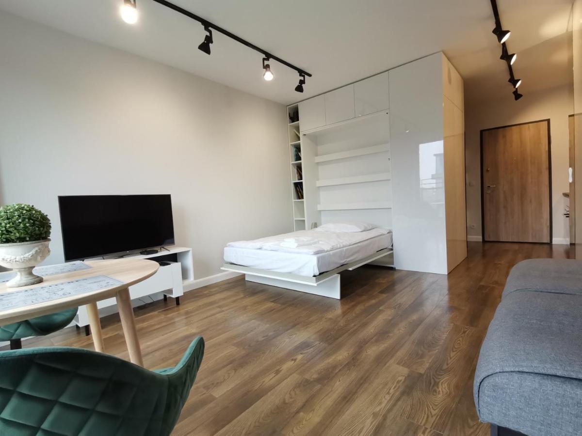 דירות ורשה Nowoczesny Apartament Z Widokiem מראה חיצוני תמונה