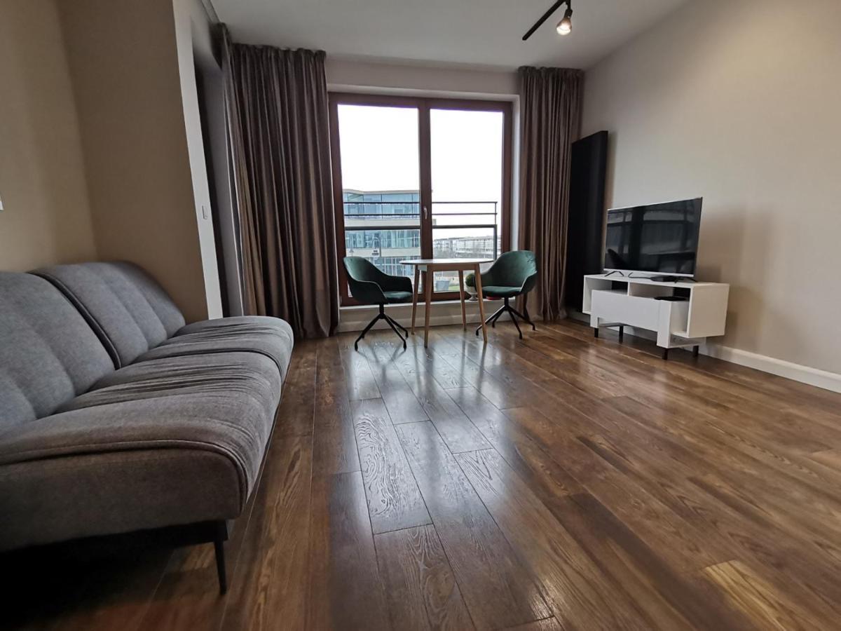 דירות ורשה Nowoczesny Apartament Z Widokiem מראה חיצוני תמונה
