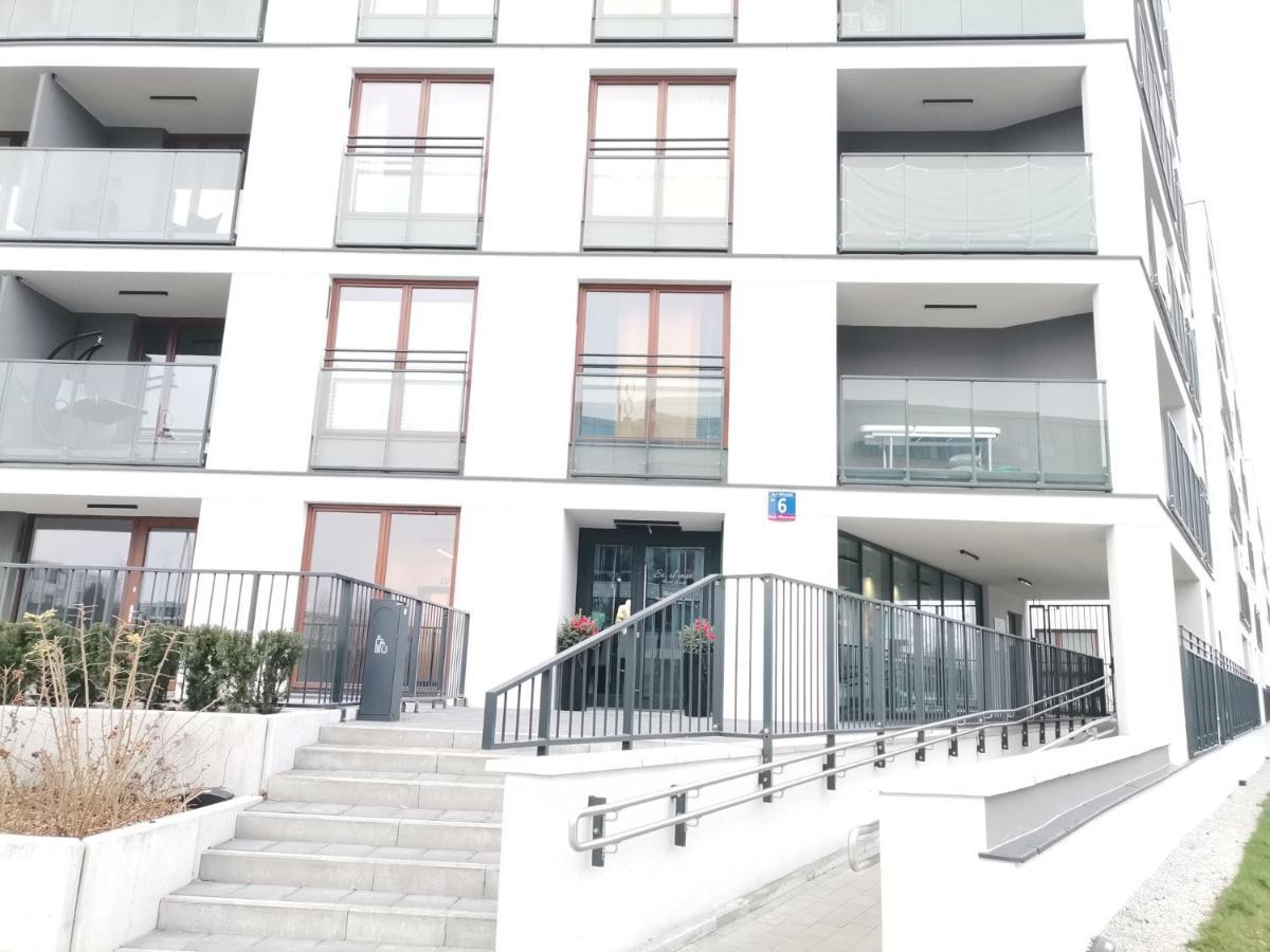 דירות ורשה Nowoczesny Apartament Z Widokiem מראה חיצוני תמונה