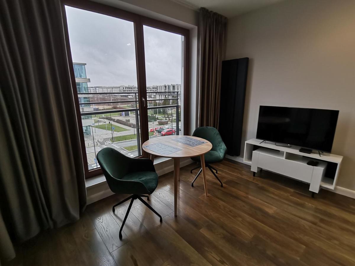 דירות ורשה Nowoczesny Apartament Z Widokiem מראה חיצוני תמונה